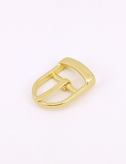 The YIPAI Buckles is a small, gold-colored metal belt buckle with a simple, rounded rectangular design, shown lying flat on a plain white background.