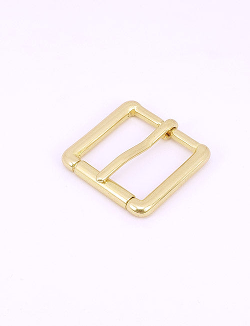 The YIPAI Buckles features a shiny gold square design with rounded edges and a central prong, displayed against a plain light background.