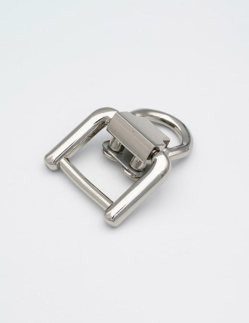 The YIPAI Handles feature a shiny silver metal buckle with a rectangular frame, rounded edges, hinged clasp, and D-ring attachment, displayed on a plain white background.