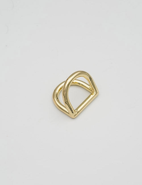 The YIPAI Handles feature a gold geometric design with two curved, parallel bands joined at the base in an open arch shape, shown against a plain white background.