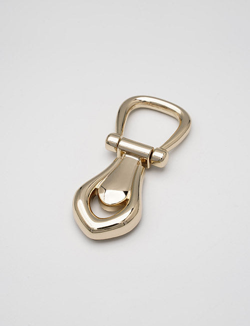The YIPAI Handles feature a gold-toned metal swivel clasp with a D-shaped loop and a rounded, teardrop-like hook, shown against a plain light gray background.