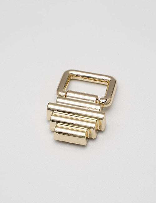 The YIPAI Handles feature a shiny gold metal buckle with a rectangular top and three stacked horizontal bars, shown against a plain light gray background.