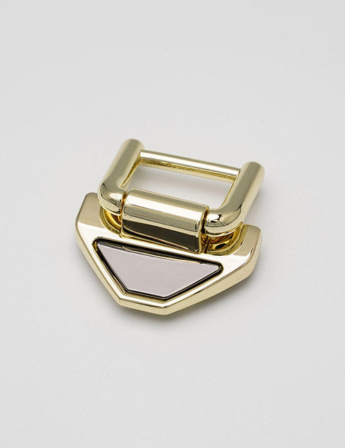 The YIPAI Handles feature a gold-toned metal buckle with a rectangular clasp and triangular accent, shown on a light gray background.