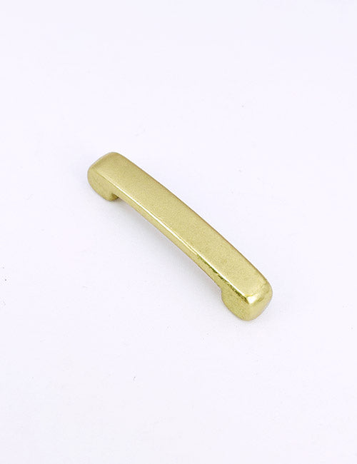 The YIPAI Handles are simple, rectangular gold drawer or cabinet handles with rounded edges, shown on a plain white background.