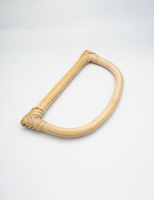 The YIPAI Handles feature a curved, light-colored wooden design with woven details at both ends, shown on a plain white background.