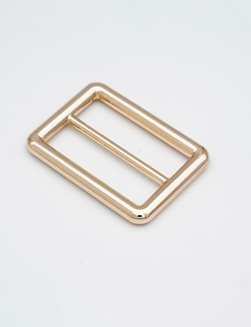 The YIPAI Rings & Slides features a gold rectangular metal buckle with rounded edges and a central bar, set against a plain white background.