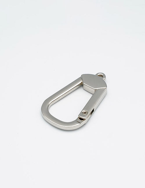 The YIPAI Snap Hooks, featuring a silver metal finish and geometric, angular design, are displayed against a plain white background.