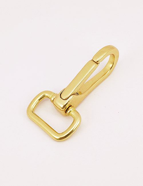 The YIPAI Snap Hook features a gold-colored metal finish, a rectangular loop, and a rounded clasp, shown on a plain white background.