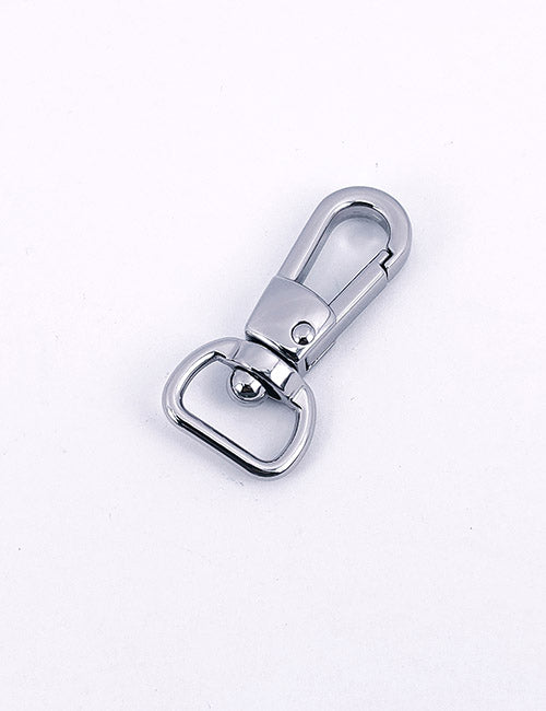 The YIPAI Snap Hooks are silver metal swivel clasps with a spring-loaded gate, ideal for keychains, bags, or lanyards. Shown on a plain white background.