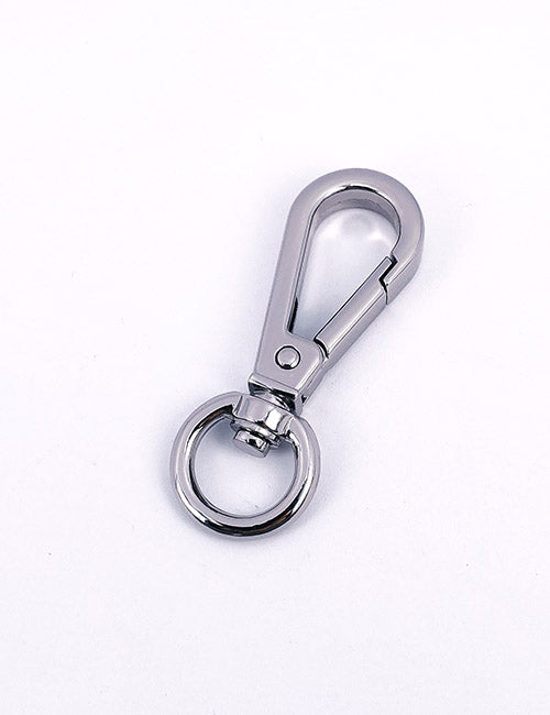 The YIPAI Snap Hooks feature a silver metal swivel snap hook with a spring-loaded clasp and a round key ring, displayed on a plain white background.