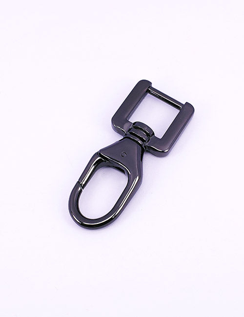 A YIPAI Snap Hook shown on a plain white background features a single dark silver metal swivel snap hook with a rectangular attachment loop, positioned at an angle.