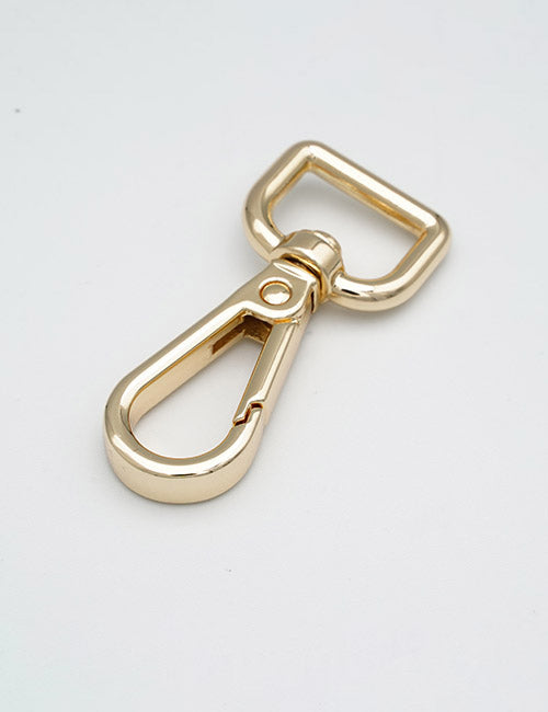 The YIPAI Snap Hook is a gold-colored metal clasp featuring a rectangular loop on one end and a spring-loaded swivel snap, shown on a plain white surface.