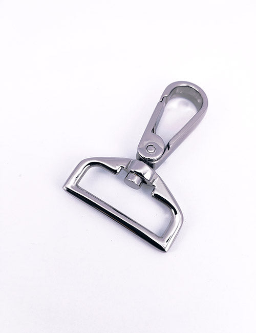 The YIPAI Snap Hooks are metal swivel snap hooks with a rectangular ring and spring-loaded clasp, ideal for attaching straps to bags or keychains, shown on a plain white background.