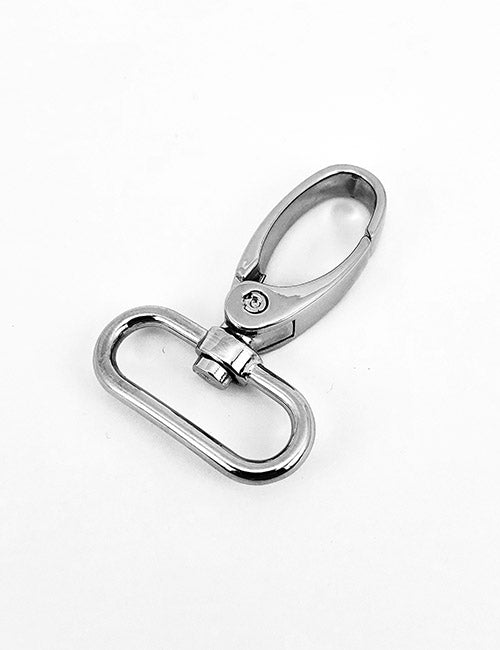 The YIPAI Snap Hook is a silver metal swivel hook with an oval clasp and rotating rectangular base, shown on a white background.