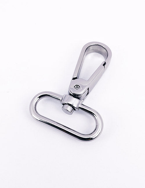 The YIPAI Snap Hook is a silver metal swivel hook featuring an oval-shaped base and a spring-loaded clasp, shown isolated on a white background.